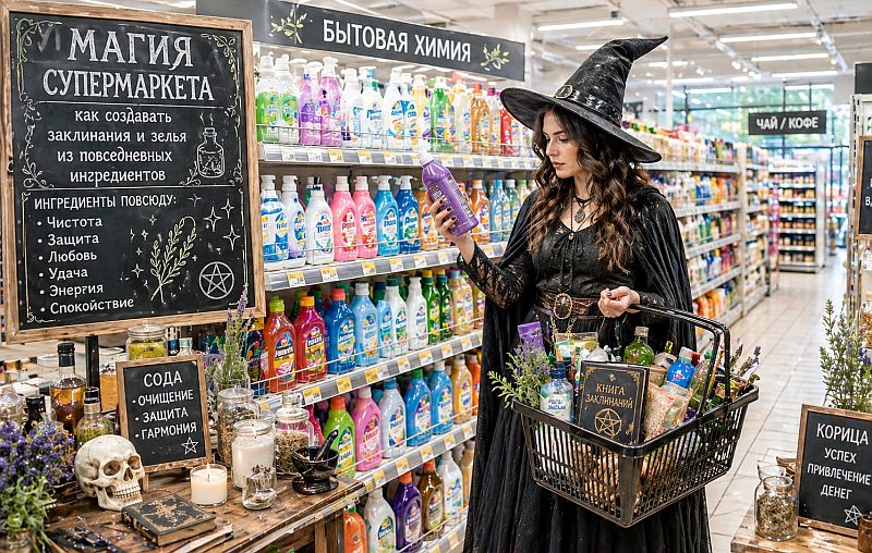 Магия супермаркета: как создавать заклинания и зелья из повседневных ингредиентов